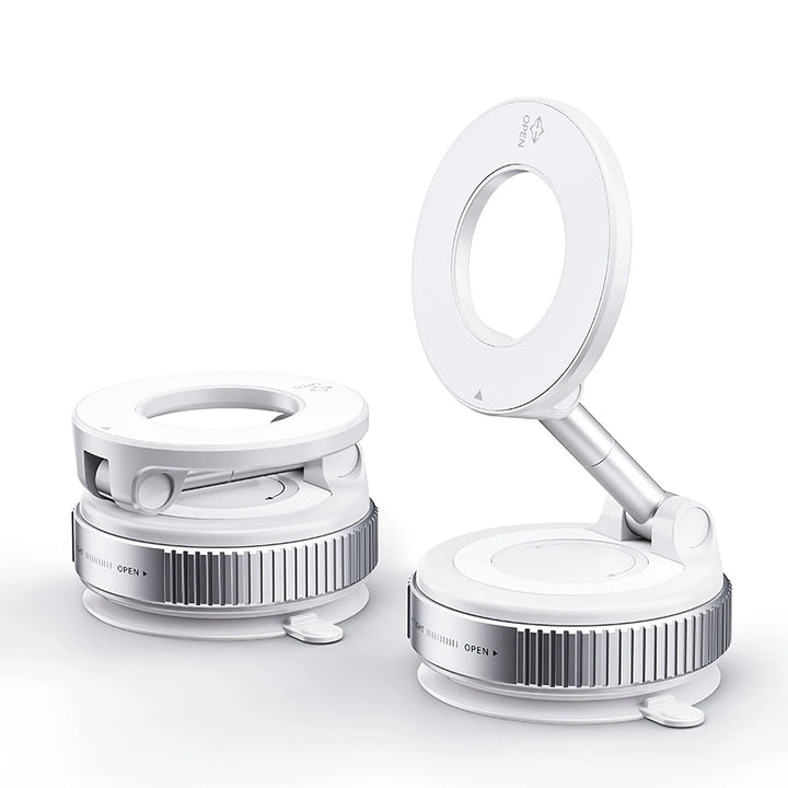K007 Car Mount Electric Vacuum Magnetic Holder Foldable Strong Suction Stand For Cell Phone For iphone Live Streaming